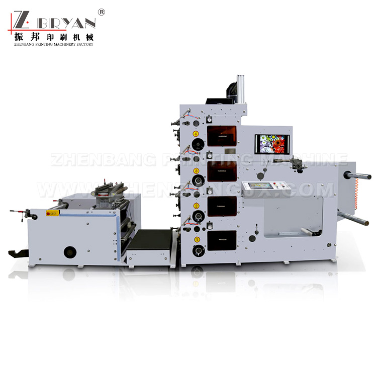 四色包裝柔版印刷機