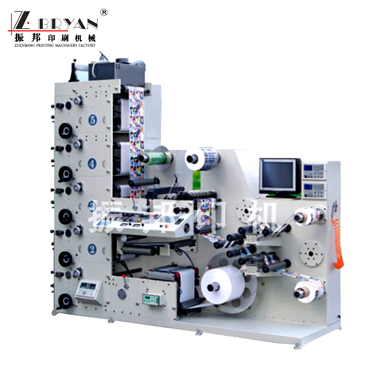 五色全自動(dòng)柔版印刷機(jī)